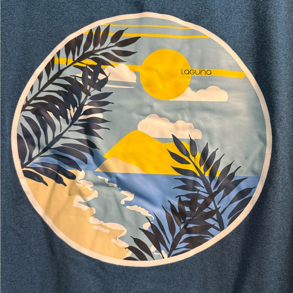 Laguna Blue Graphic T-Shirt - Picture 4 of 4